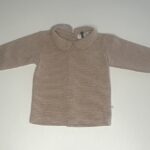 cardigan maglia rosa antico, cardigan bottoni bambino, cardigan elegante bimbi.