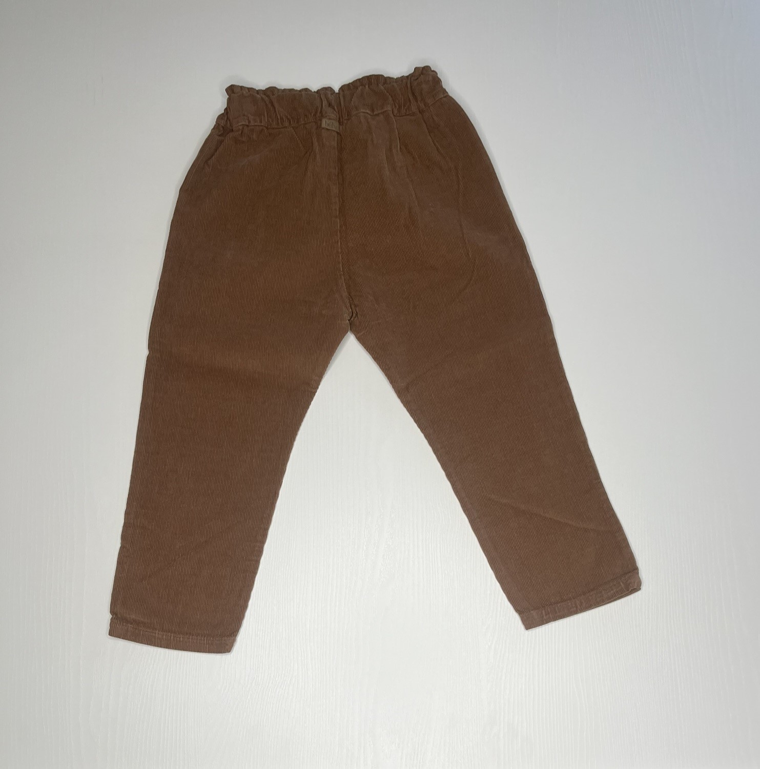 pantaloni velluto marrone bambino, pantaloni eleganti invernali, pantaloni con vita elasticizzata.