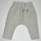 Pantaloni grigi in maglia per neonati con laccetto, comodi e caldi per l’autunno e l’inverno.